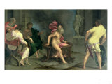 The Martyrdom of St. John the Evangelist Giclee-trykk av Girolamo Mazzola Bedoli