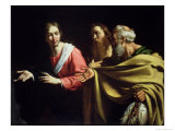 The Calling of St. Peter and St. Andrew Giclee Print by Bernardo Strozzi