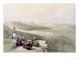 Askalon, Plate 57 from Volume II of The Holy Land, Engraved by Louis Haghe reproduction procédé giclée par David Roberts