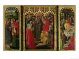 Resurrection of Lazarus Triptych, the Raising of Lazarus Lámina giclée por Nicolas Froment Resurrection of Lazarus Triptych, the Raising of Lazarus Lámina giclée por Nicolas Froment