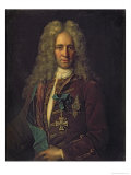 Portrait of State Chancellor Count G. Golovkin, 1720 Giclee Print by Ivan Nikitich Nikitin