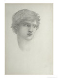 Study For the Head of Perseus Giclee-trykk av Burne-Jones & Morris Study For the Head of Perseus Giclee-trykk av Burne-Jones & Morris