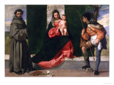 Virgin and Child with St. Anthony of Padua and St. Rocco Wydruk giclee autor Giorgione Virgin and Child with St. Anthony of Padua and St. Rocco Wydruk giclee autor Giorgione