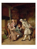 The Art Lovers, or the Painter, 1860 reproduction procédé giclée par Jean-Louis Ernest Meissonier