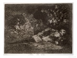 Nothing, the Event Will Tell, Plate 69 of The Disasters of War, 1810-14, c.1863 Reproduction procédé giclée par Francisco de Goya