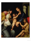 Madonna Dell'Impannata Giclee Print by Raphael 
