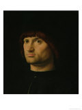 Portrait of a Man, or the Condottiere, 1475 Giclée-tryk af Antonello da Messina