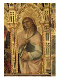 St. John the Evangelist, Detail from the San Martino Polyptych Giclee Print by Carlo Crivelli
