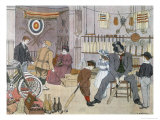 The Sports Shop, from The Book of Shops, 1899 Impressão giclée por Francis Donkin Bedford