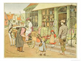 The Ironmongers, from The Book of Shops, 1899 Giclee-trykk av Francis Donkin Bedford The Ironmongers, from The Book of Shops, 1899 Giclee-trykk av Francis Donkin Bedford