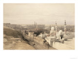 Cairo Looking West, from Egypt and Nubia, Vol.3 reproduction procédé giclée par David Roberts