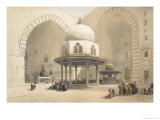 Interior of the Mosque of the Sultan El Ghoree, Cairo, from Egypt and Nubia, Vol.3 Lámina giclée por David Roberts Interior of the Mosque of the Sultan El Ghoree, Cairo, from Egypt and Nubia, Vol.3 Lámina giclée por David Roberts