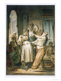 Egyptian Belly Dancer, from Souvenir of Cairo, 1862 reproduction procédé giclée par Amadeo Preziosi