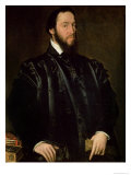 Portrait of Anton Perrenot de Granvelle Giclee Print by Antonis Mor