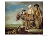 The Ass Reproduction procédé giclée par Antoine & Louis Le Nain