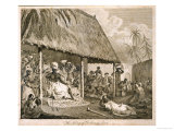 King of Dahomey's Levee, Plate 1'The History of Dahomey' by A. Dalzel, Engraved Francis Chesham Giclee Print by Robert Norris