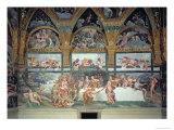 The Rustic Banquet Celebrating the Marriage of Cupid and Psyche, from Sala Di Amore E Psiche, 1528 Lámina giclée por Giulio Romano The Rustic Banquet Celebrating the Marriage of Cupid and Psyche, from Sala Di Amore E Psiche, 1528 Lámina giclée por Giulio Romano
