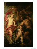 Venus Asking Vulcan For the Armour of Aeneas Reproduction procédé giclée par Sir Anthony Van Dyck