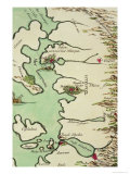 Map of Epirus, Andromache, Research on the Costumes and Theatre of All Nations, c.1802 Giclee Print by Philippe Chery