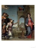 Annunciation, 1512 Giclee Print by Andrea del Sarto 