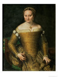 Portrait of the Artist's Mother, Bianca Ponzoni Anguisciola, 1557 Lámina giclée por Sofonisba Anguisciola