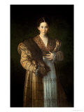 Portrait of Antea La Bella, 1535-37 Giclee Print by Parmigianino 