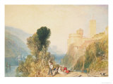 Dartmouth Castle, 1824 Giclée-Druck von J.M.W. Turner
