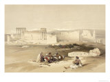 Ruins of Baalbec, May 5th 1839, Plate 77 from Volume II of 'The Holy Land', Engraved by Louis Haghe Lámina giclée por David Roberts Ruins of Baalbec, May 5th 1839, Plate 77 from Volume II of 'The Holy Land', Engraved by Louis Haghe Lámina giclée por David Roberts