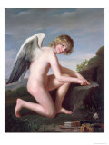 Cupid Sharpening His Arrows, 1798 Lámina giclée por Robert Lefevre Cupid Sharpening His Arrows, 1798 Lámina giclée por Robert Lefevre