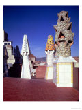 View of the Chimneys on the Eastern Sector of the Roof of the Palace, 1885-89 Giclee Print by Antoni Gaudí