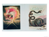 Europe a Prophecy, God Creating the Universe reproduction procédé giclée par William Blake
