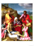 Lamentation over the Dead Christ, 1524 Giclée-Druck von Andrea del Sarto 
