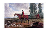 Horse Fox Hunt II Prints by Timothy Blossom