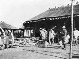 Ivory Warehouses in Addis Abeba, Ethiopia, c.1900 Photographic Print by C. Chusseau-flaviens