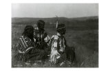Overlooking the Camp Posters par Edward S. Curtis