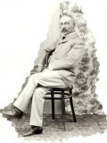 Governor of Trinidad, c.1891 Lámina fotográfica