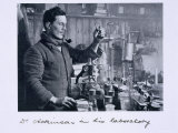Dr. Atkinson in His Laboratory, from Scott's Last Expedition Photographic Print by Herbert Ponting