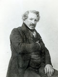 Portrait of Louis-Jacques Daguerre Photographie par Nadar 