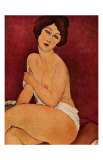 Weiblicher Akt Nude Poster by Amedeo Modigliani