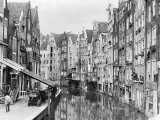 Achterburgwal, Amsterdam, Early 20th Century Photographic Print