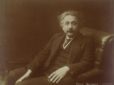 Albert Einstein Photographic Print by Genia Reinberg