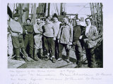 The Officers of the Terra Nova Expedition Photographic Print by Herbert Ponting