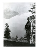Praying to the Spirits at Crater Lake, Klamath Posters by Edward S. Curtis