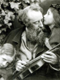 The Whisper of the Rose, a Portrait of George Frederick Watts Photographic Print by Julia Margaret Cameron