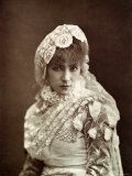 Sarah Bernhardt Photographic Print by Nadar 