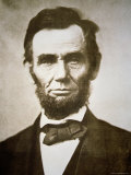 Abraham Lincoln Fotografisk tryk af Alexander Gardner
