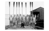Penn State Row Team, 1914 Print by Marker David