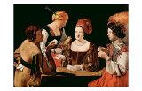 The Cheater Card Game Affiches par Georges de La Tour