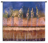 Poplars Wall Tapestry by Asha Menghrajani