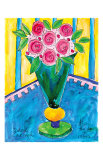 Joyful Rose Bouquet Posters by Deborah Cavenaugh